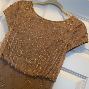 Adrianna Papell formal evening dress.